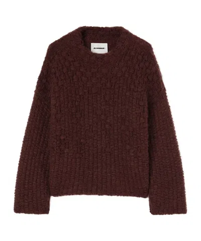 JIL SANDER JIL SANDER CHUNKY-KNIT STRAIGHT HEM JUMPER