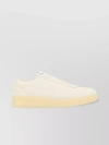 JIL SANDER CHUNKY SOLE LACE-UP LEATHER SNEAKERS