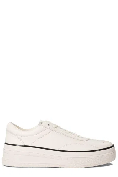 Jil Sander Leather Sneakers For Everyday In Multi