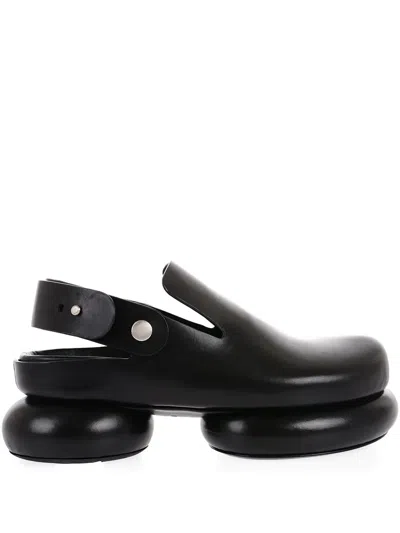 Jil Sander Chunky-sole Leather Ballet Flats