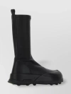JIL SANDER CHUNKY SOLE LEATHER BOOTS