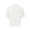 Jil Sander Crew Neck Oversized Short Sleeve T Shirt In White