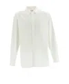 Jil Sander Classic Button-up Long Sleeve Shirt In White