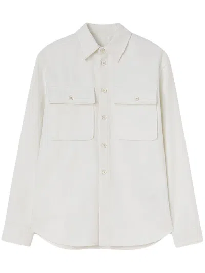 Jil Sander Hemd Mit Klassischem Kragen In White