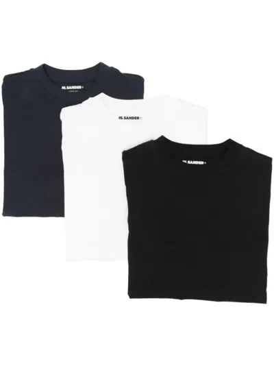Jil Sander Classic Crew Neck T-shirt In Multi