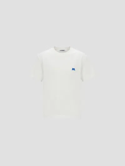 Jil Sander Classic T-shirt In Optic White