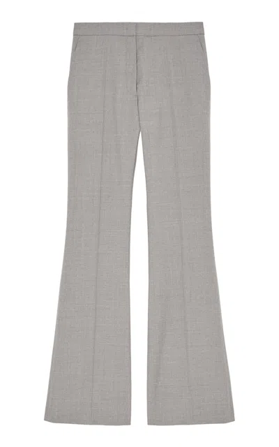 Jil Sander Classic Wool Trousers In Gray