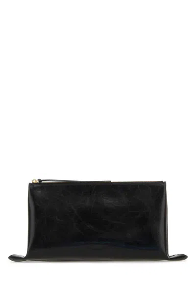 Jil Sander Clutch In Black