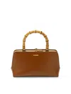 JIL SANDER CLUTCH-STYLE LEATHER BAG WITH HANDLE