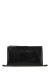 Jil Sander Logo Embossed Zipped Clutch Bag