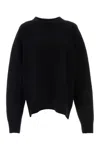 Jil Sander Black Wool Blend Sweater