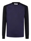 Jil Sander Men's Cn Ls Jumper Sweater In Azul
