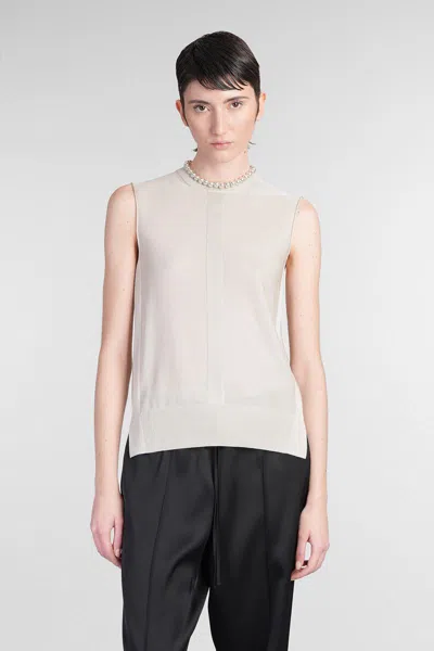 JIL SANDER JIL SANDER CN SLVS GILET TOPWEAR
