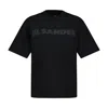 Jil Sander Cn Ss T-shirt In Black