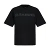Jil Sander Cn Ss T-shirt In Black