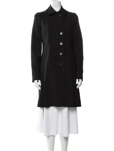 Pre-owned Jil Sander Coat In Black