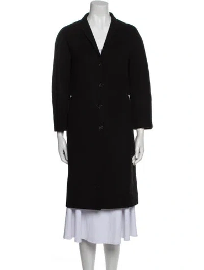 Pre-owned Jil Sander Coat In Black
