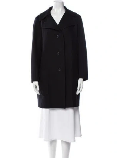 Pre-owned Jil Sander Coat In Black