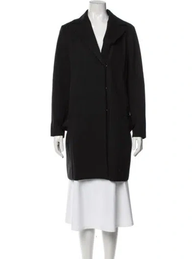 Pre-owned Jil Sander Coat In Black