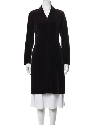 Pre-owned Jil Sander Coat In Black