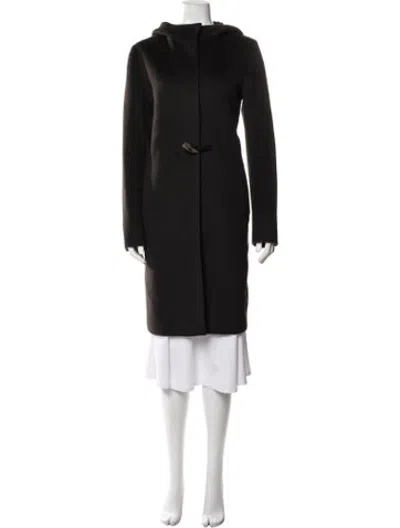 Pre-owned Jil Sander Coat In Black