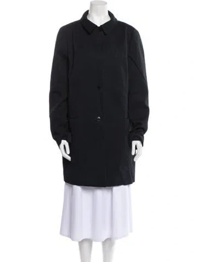 Pre-owned Jil Sander Coat In Blue