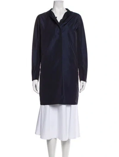 Pre-owned Jil Sander Coat In Blue