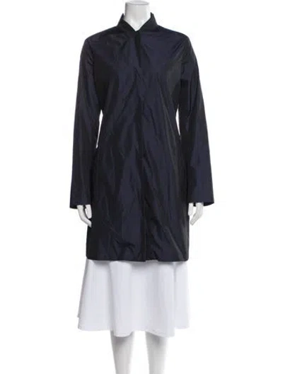 Pre-owned Jil Sander Coat In Blue