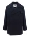 Jil Sander Coat In Blue