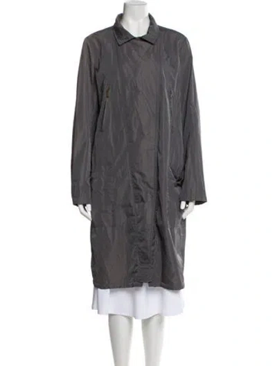 Pre-owned Jil Sander Coat In Gray