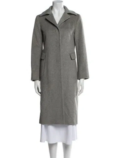 Pre-owned Jil Sander Coat In Gray