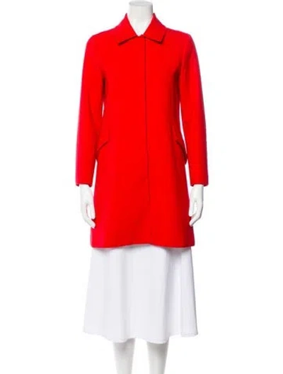Pre-owned Jil Sander Coat In Red
