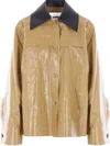 Jil Sander Long-sleeved Jacket In Brown