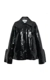 Jil Sander 15 Sport Button-up Jacket In Black