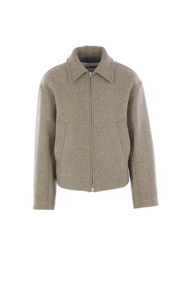 Jil Sander Coats In Gray