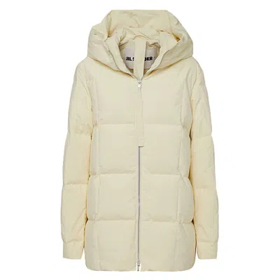 Jil Sander Coats In Neutral