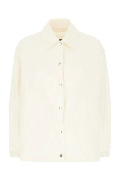Jil Sander Shirts In Ivory