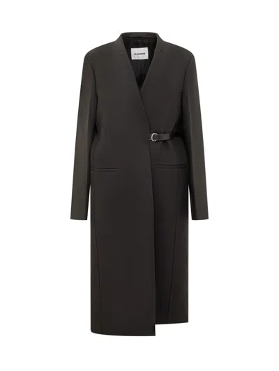 Jil Sander Coats & Jackets In Black