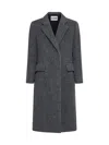Jil Sander Alpaca-blend Single-breaded Coat In Shadow