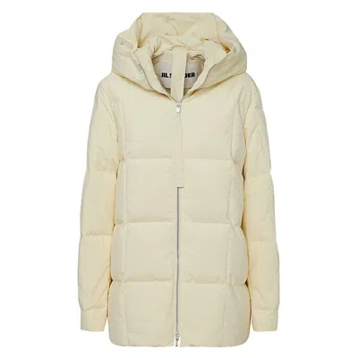 Jil Sander Coats In Beige