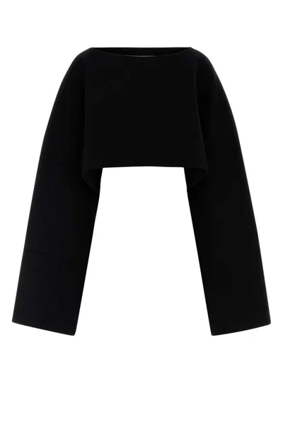 Jil Sander Coats In Black