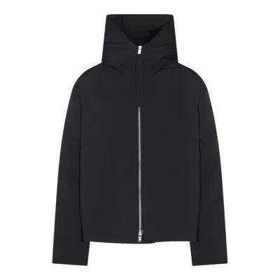 Jil Sander Coats In Black