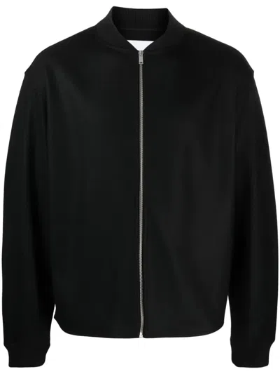 JIL SANDER JIL SANDER COATS BLACK