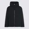 Jil Sander Insulated Hooded Long Sleeve Outerwear In Black