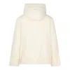 Jil Sander Hooded Padded Jacket In Neutral