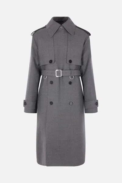 Jil Sander Coats In Gray