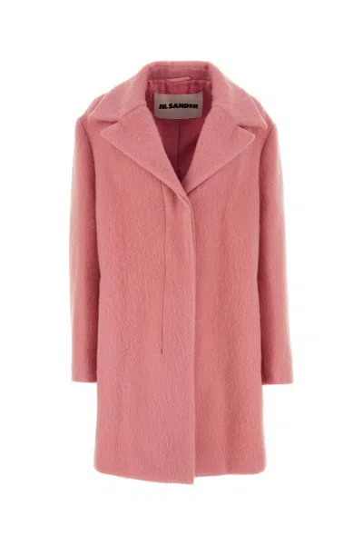 Jil Sander Coats In Pink