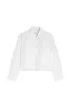 Jil Sander Coats White In White