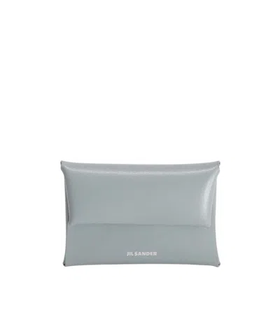 Jil Sander Coin Purse In Gray