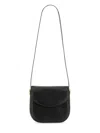 Jil Sander Leather Coin Shoulder Bag With Gold-tone Clasp